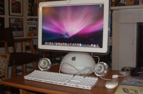 Imac G4 125ghz 20 Inch 125gb Speakers Wifi Mouse And