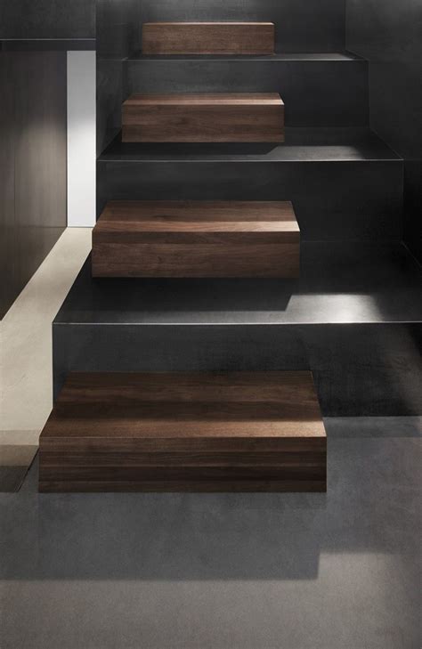 Contemporist Design Detail Stairs Made From Steel And Walnut