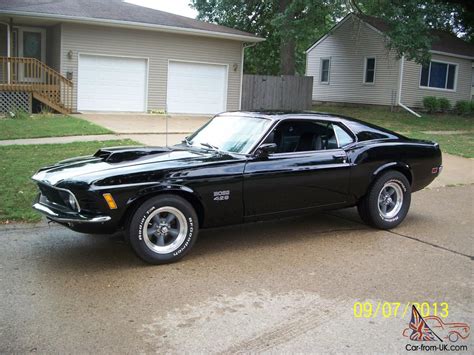 1970 Mustang Boss 429 Raven Black Clone