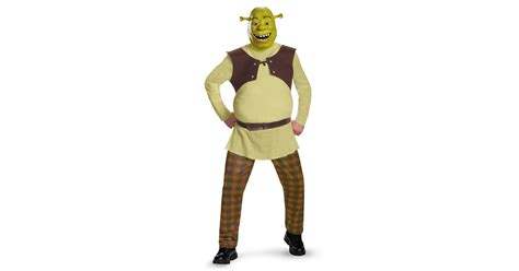 Buy Adult Deluxe Shrek Plus Costume