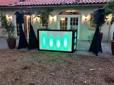 Illuminated Dj Booth Hps Entertainment