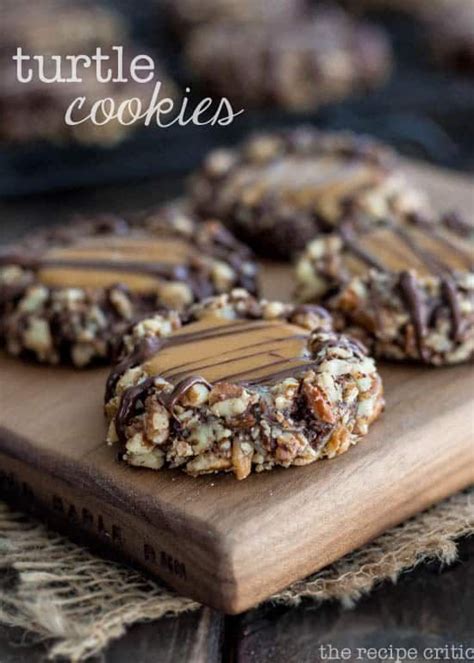 Turtle Cookies At Https Therecipecritic Com Amazing Chocolate Cookies