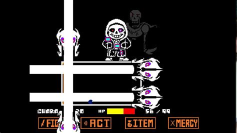 Game made by system, zeroxilo, crosu undertale by. ink sans fight ver 0.37 phase 1 - YouTube