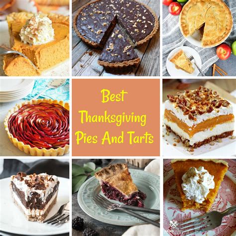 Best Thanksgiving Pies And Tarts