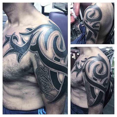 Tribal Tattoo Designs For Men Shoulder Blade