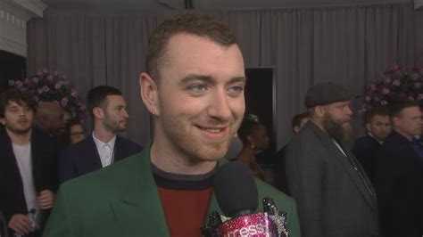 Grammys 2018 Sam Smith On His Thrill Of It All Look And The Food That