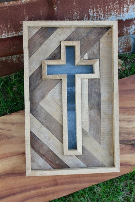 Items Similar To Rustic Handmade Cross Wooden Cross Reclaimed Wood