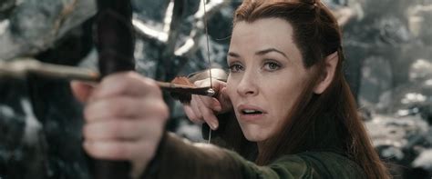 Evangeline Lilly As Tauriel In The Hobbit The Battle Of The Five Armies The Hobbit The