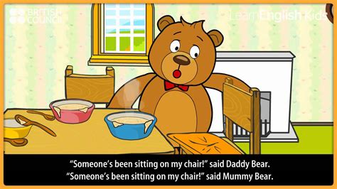 Goldilocks And The Three Bears Kids Stories Learnenglish Kids