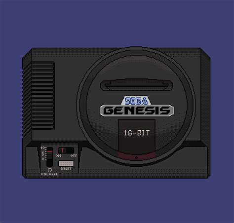 My Pixel Art Of Sega Genesis Sega