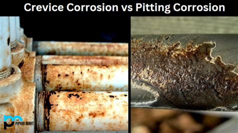 Crevice Corrosion Vs Pitting Corrosion Whats The Difference