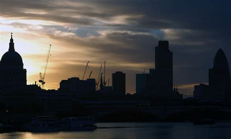 London Sunrise London Silhouette At Sunrise Featuring St P Flickr