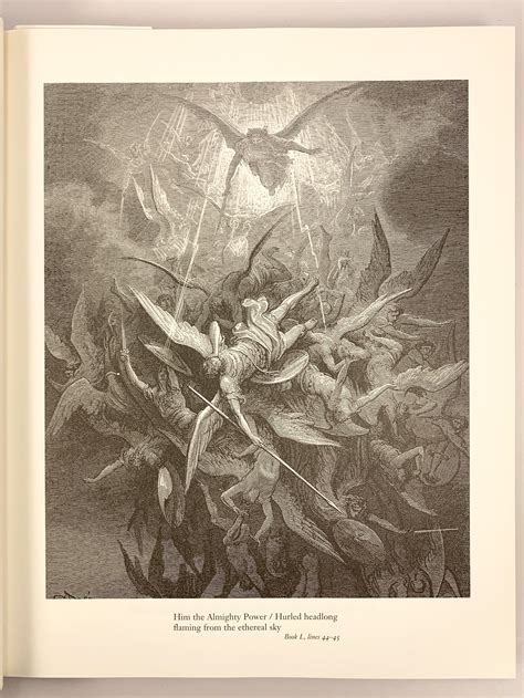 Paradise Lost Illustrations By Gustave Dore De Milton John Fine