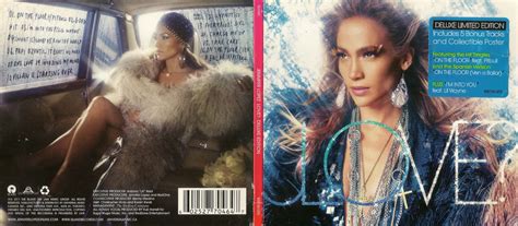 Encarte Jennifer Lopez Love Deluxe Edition Encartes Pop
