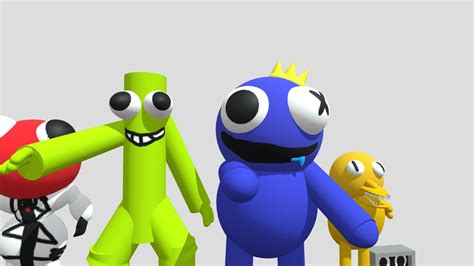 Roblox Rainbow Friends Download Free 3d Model By Luther Nosarahnorb Ab24a62 Sketchfab