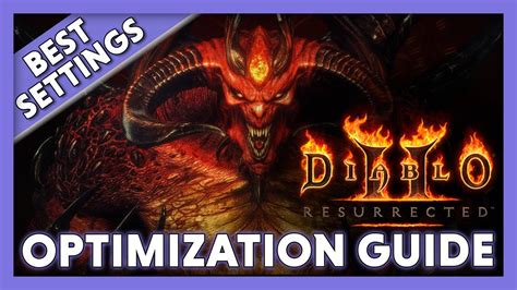 Double Your Fps In Diablo 2 Diablo 2 Resurrected Best Settings Youtube