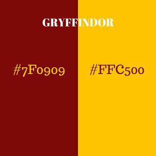 A page for describing characters: Hogwarts house colors! | Hogwarts house colors, Harry ...