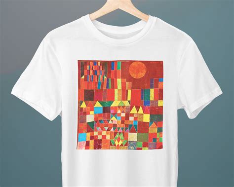 Castle And Sun Paul Klee Painting Unisex T Shirt Art Etsy
