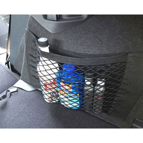 25x40cm 1pc Car Back Rear Trunk Seat Elastic String Net Mesh Storage