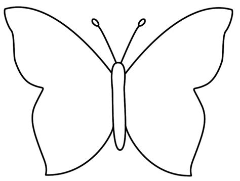 Butterfly Template Templates Clipart Best Clipart Best