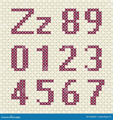 Free Cross Stitch Number Patterns 25 Best Simple Cross Stitch