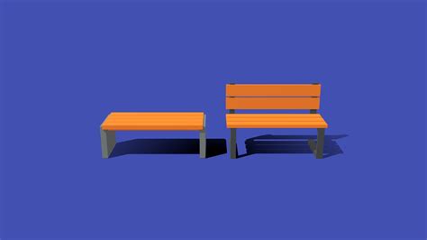 bench download free 3d model by imman3d [e463a4d] sketchfab