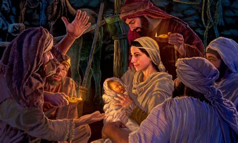 Mary And Joseph Go To Bethlehem And Jesus Is Born True Faith Jesus
