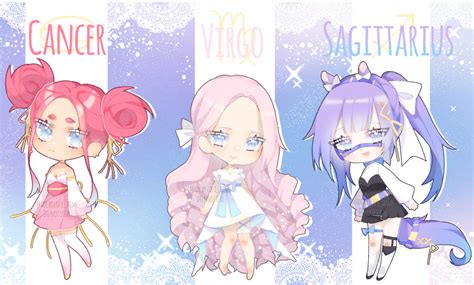 Closed Zodiac Signs Adopt Ota By Dyingspree1 On Deviantart