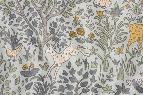 Floral upholstery and drapery fabrics offer a romantic and feminine motif that enhance any home floral fabric is decoratorsbest's most popular category. Robert Allen Folkland Printed Heavy Cotton Decorator ...