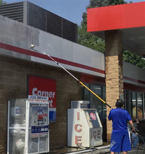 Have The Luxury Of Power Washing Gas Stations Some Of The Dirtiest