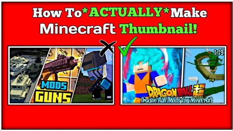 How To Make Minecraft Thumbnails What Are The Qualifications Of A