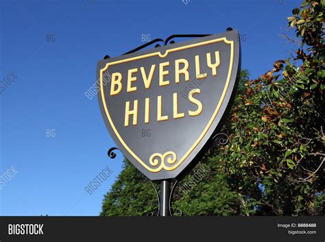 Beverly Hills Sign Image And Photo Free Trial Bigstock