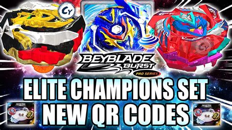 All Qr Codes Pro Elite Champions Set Beyblade Burst Surge Pro Series