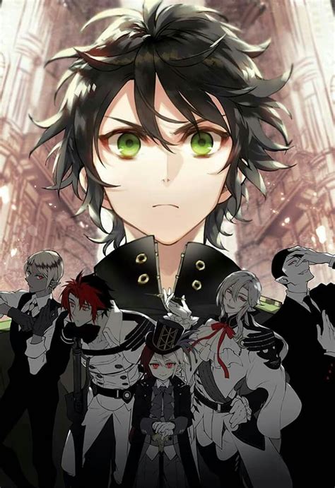Spoiler tag all manga and light novel related information that have not yet been revealed in the anime. Owari no seraph The vampires | Anime, Anime masculino
