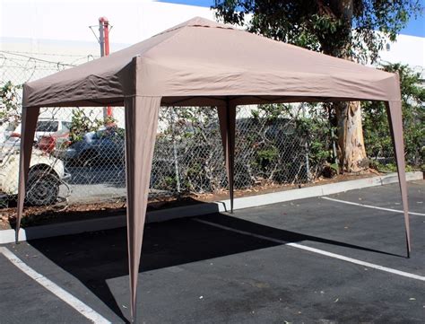 These can provide shelter from the sun. 10 x 10 FT EZ Pop Up WHITE Canopy Gazebo 4 Party Wedding ...