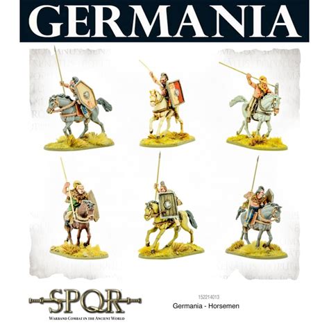 Spqr Germania Horsemen 6 28mm Ancients Warlord Games Frontline Games