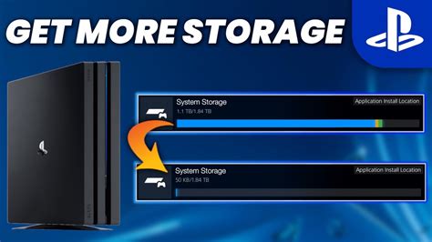 How To Get More Storage On Your Ps4 Scg Youtube
