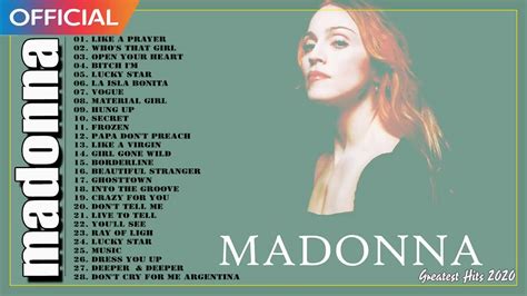 Madonna Greatest Hits Full Album Best Songs Madonna Top 30 Songs