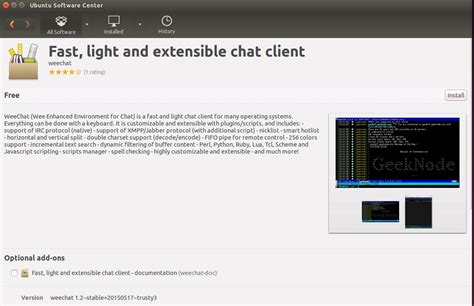 Install The Latest Weechat Irc Client In Ubuntu 15041404