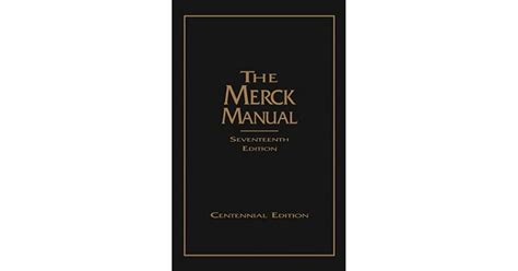 The Merck Manual Of Diagnosis And Therapy By Robert Berkow