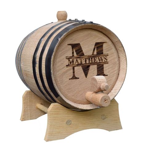 Personalized Whiskey Barrel Personalized Wine Barrel Oak Aging Barrel
