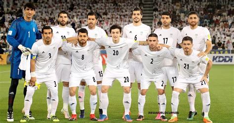 Fifa World Cup 2018 Iran Football Team Squad World Cup 2018
