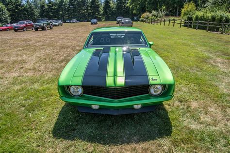 Street Feature Synergy Green All Custom 1969 Camaro Street Machine