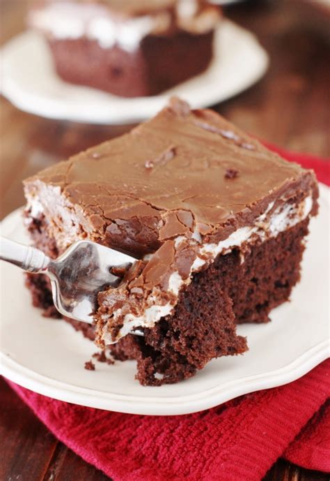 Marshmallow Chocolate Cake The Kitchen Is My Playground