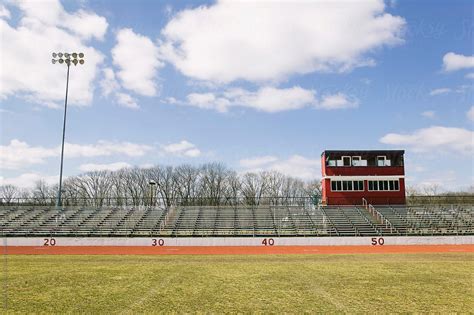 School Photography Inspiration Of High School Football Field Stocksy
