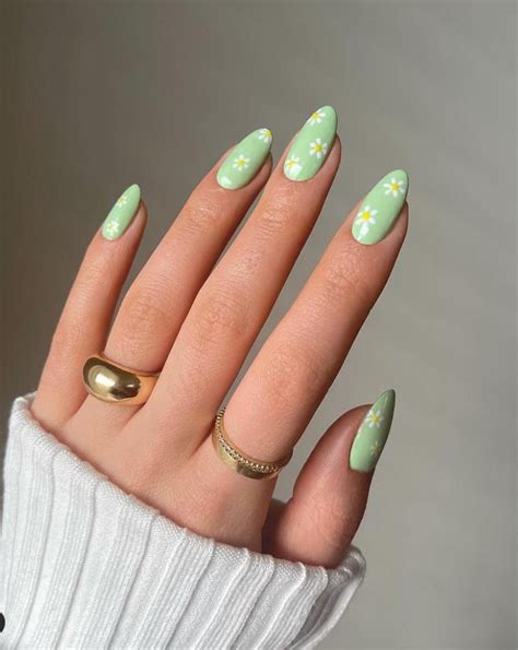 Choose Fresh Clean And Green Nails Acrylic In Spring Lilyart