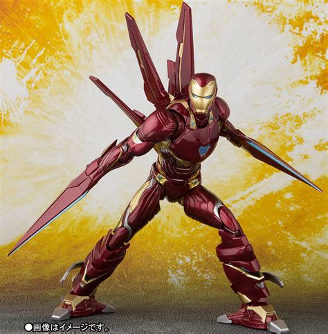 Sh Figuarts Iron Man Mark 50 And Nano Weapons Set Up For Order Marvel