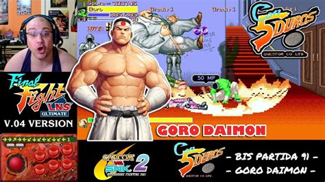 Final Fight Lns Ultimate V04 Capcom All Stars Hardcrap Mode Goro Daimon 1cc Ctr