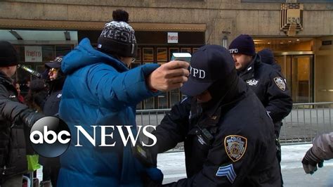 Nypd Prepares For New Year S Eve Youtube