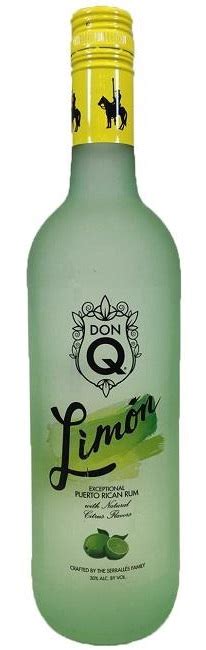 Don Q Limon Rum 750ml Luekens Wine And Spirits